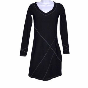 Lucy Black Stretch Pencil Athletic Dress Womens XS
